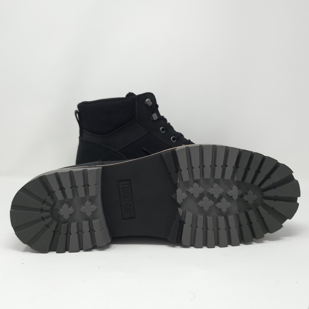Territory Brute Black Lace-Up Waterproof Winter Boots 12M - Picture 6 of 10